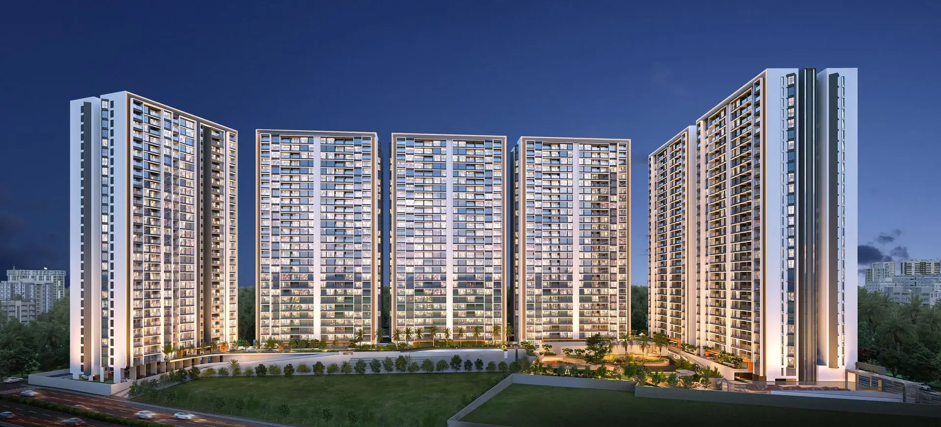 Mantra Melange Outdoor Seating and Facade