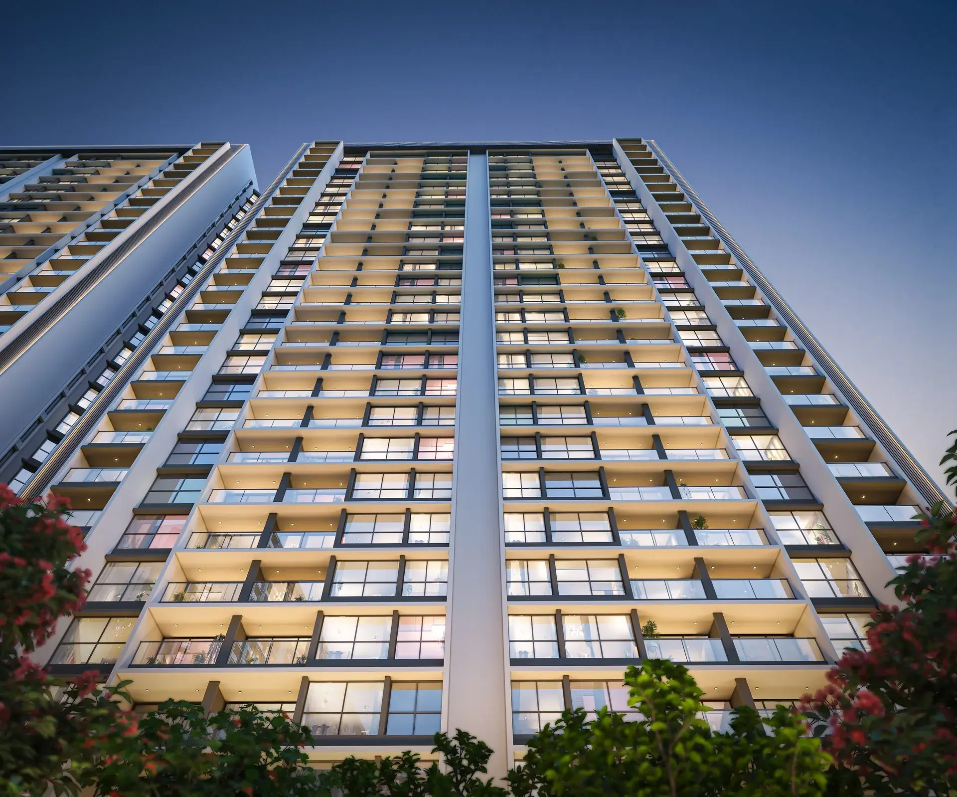 Tower Facade Closeup